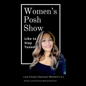 LIVE Women’s Posh Show! Closet Clearout!! Sizes S-L